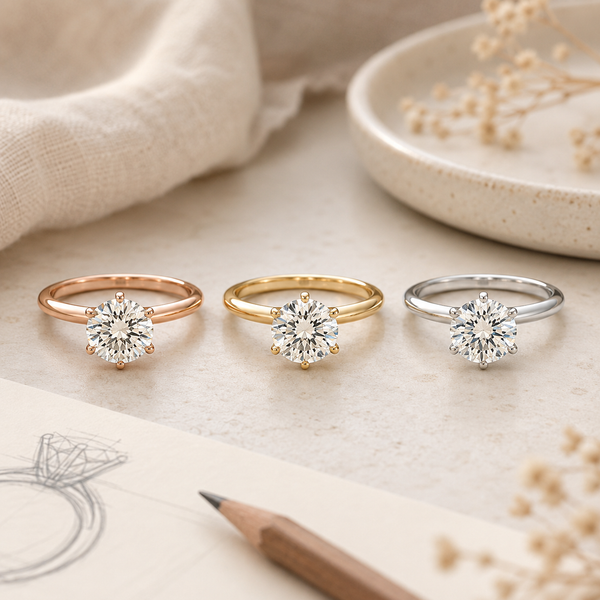 Rose Gold vs Yellow Gold vs White Gold — Which is Right for You?