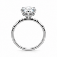 The Six Prong — Diamond Solitaire Engagement Ring - Image 3