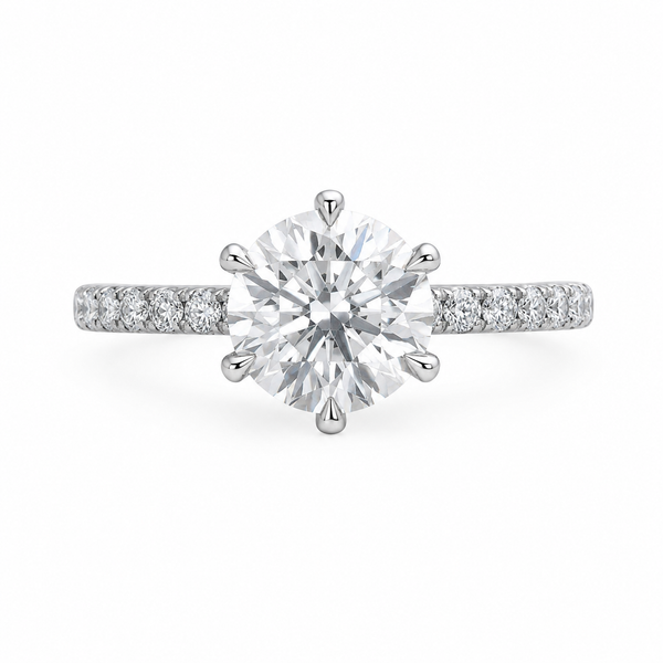 The Accent — Diamond Engagement Ring