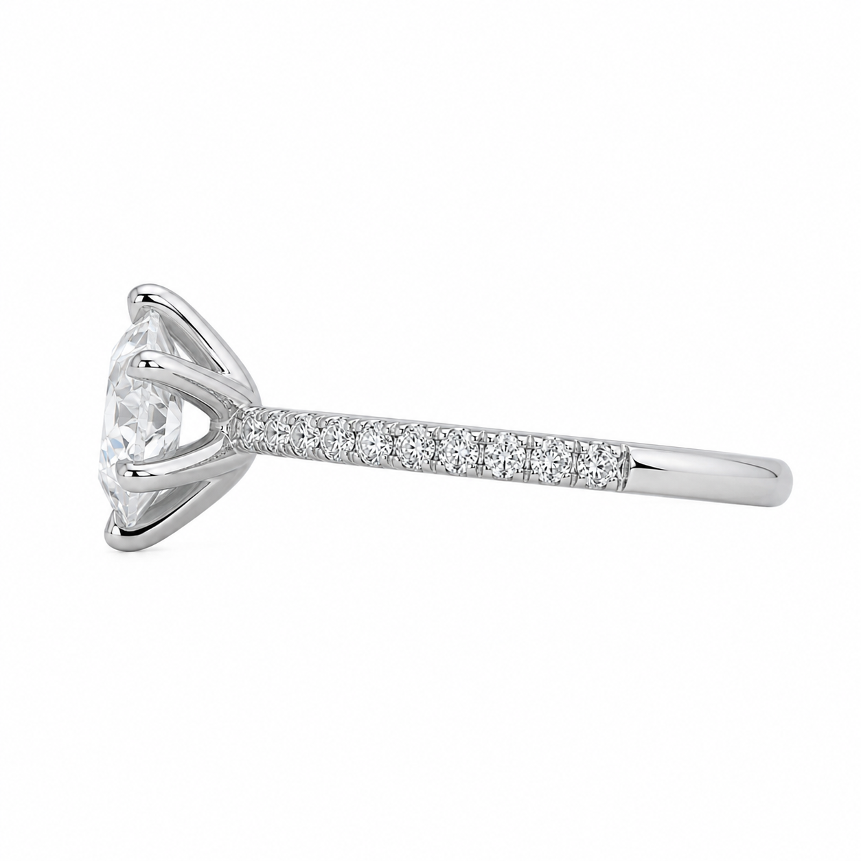 The Accent — Diamond Engagement Ring
