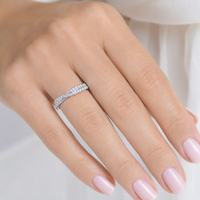 The Pavé — Diamond Eternity Band - Image 1