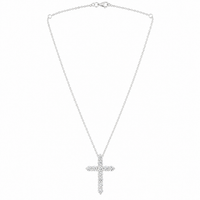 The Cross Pendant — Diamond Necklace - Image 3