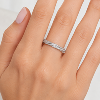 The Pavé — Diamond Eternity Band - Image 2