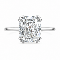 The Claw — Cushion Cut Engagement Ring - Image 1
