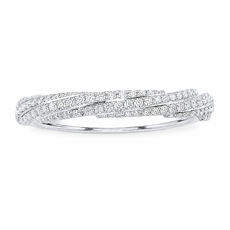 The Pavé — Diamond Eternity Band