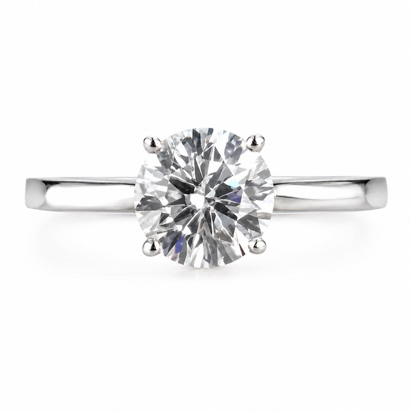 The Four Prong — Diamond Solitaire Ring