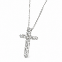 The Cross Pendant — Diamond Necklace - Image 2