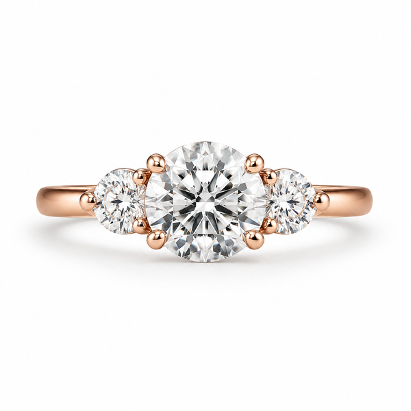 The Round Brilliant — Diamond Engagement Ring