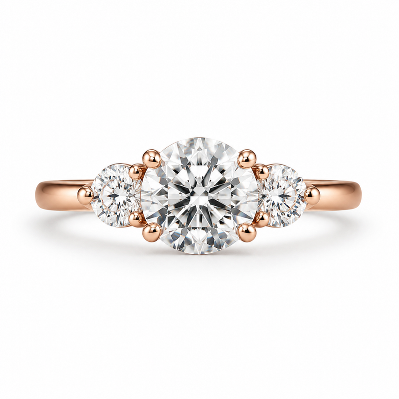 The Round Brilliant — Diamond Engagement Ring
