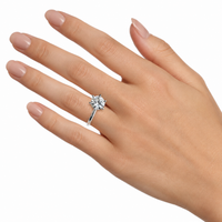 The Six Prong — Diamond Solitaire Engagement Ring - Image 2