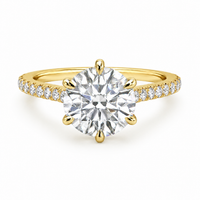 The Solitaire — Diamond Engagement Ring - Image 2