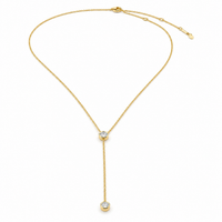 The Lariat — Diamond Y Pendant Necklace - Image 2