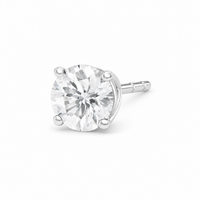 The Lumière Studs — Round Diamond Earrings - Image 3