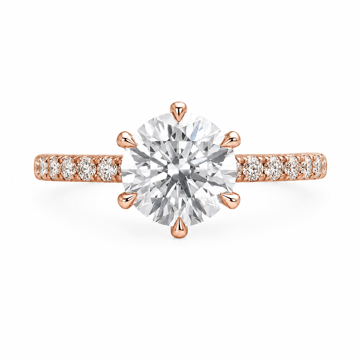 The Accent — Diamond Engagement Ring