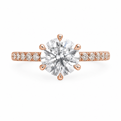 The Accent — Diamond Engagement Ring