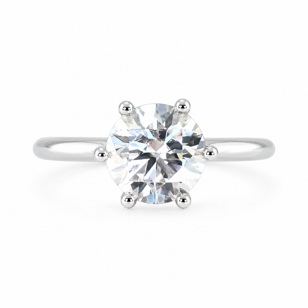 The Cathedral — Diamond Solitaire Ring