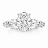 The Oval Pear — Diamond Engagement Ring - Image 1