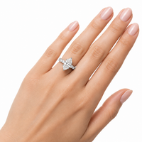 The Marquise Pavé — Diamond Engagement Ring - Image 4