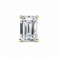 The Emerald Studs — Emerald Cut Diamond Earrings - Image 3