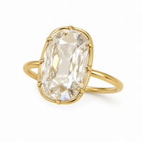 The Heritage — Old Mine Cushion Solitaire Ring - Image 2