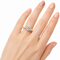 The Radiance — Round Cut Engagement Ring - Image 2