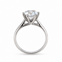 The Cathedral — Diamond Solitaire Ring - Image 1