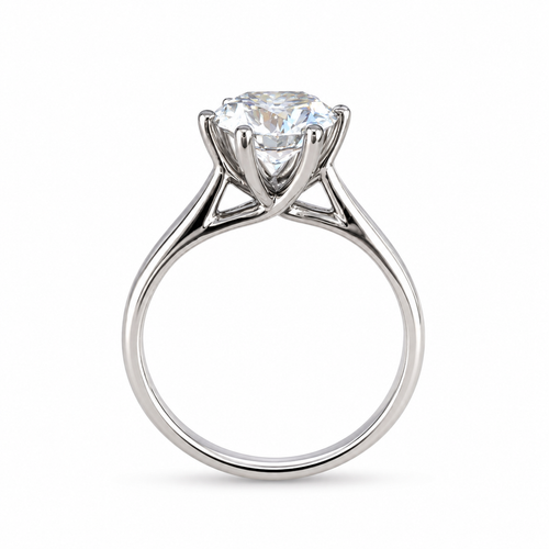 The Cathedral — Diamond Solitaire Ring