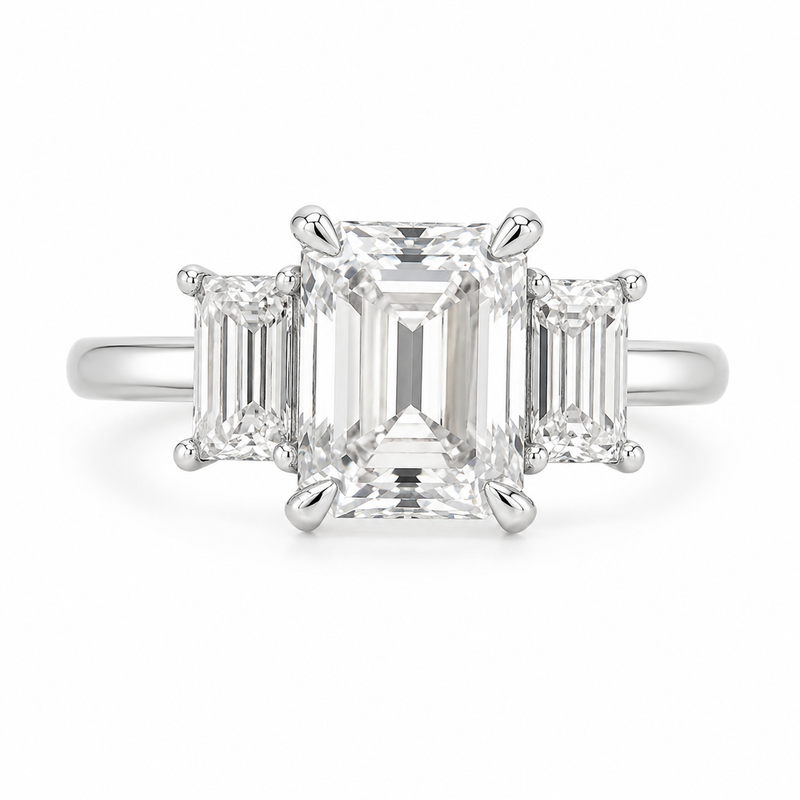 The Elongated Cushion Bezel II — Solitaire Ring