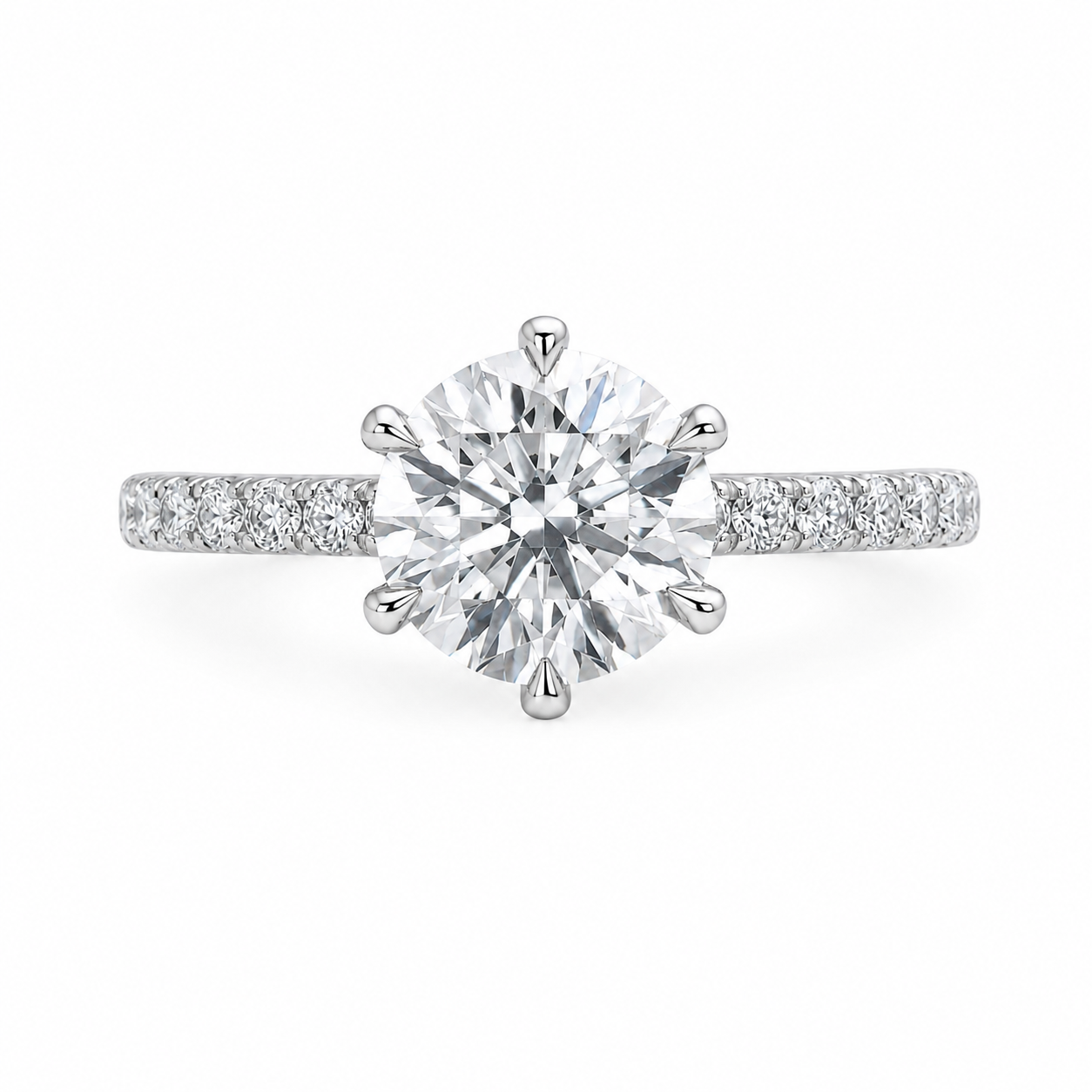 The Accent — Diamond Engagement Ring