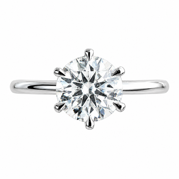 The Six Prong — Diamond Solitaire Engagement Ring