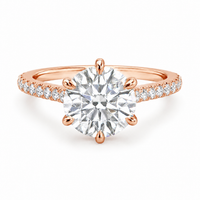 The Solitaire — Diamond Engagement Ring - Image 3