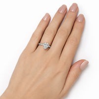 The Amour — Heart Diamond Pavé Ring - Image 3