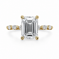 The Radiant Scallop — Diamond Engagement Ring - Image 3